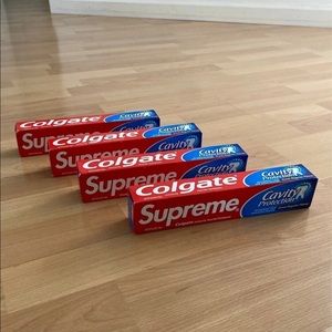 Supreme Colgate Toothpaste x4